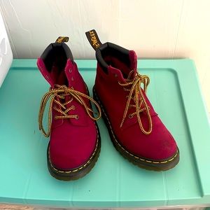 Velvet Maroon colored Docs